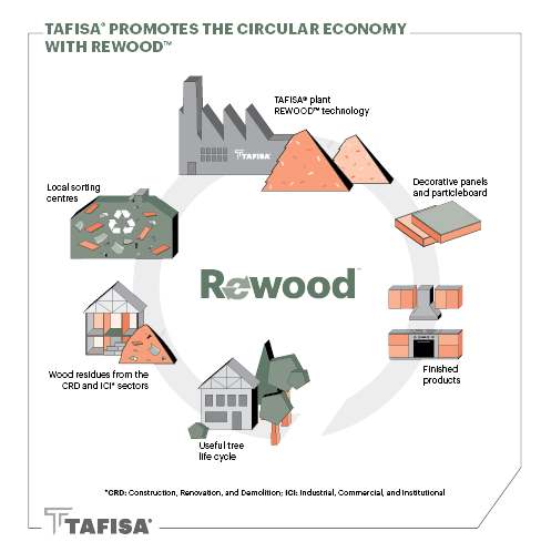 Tafisa Promotes the Circular Economy with Rewood