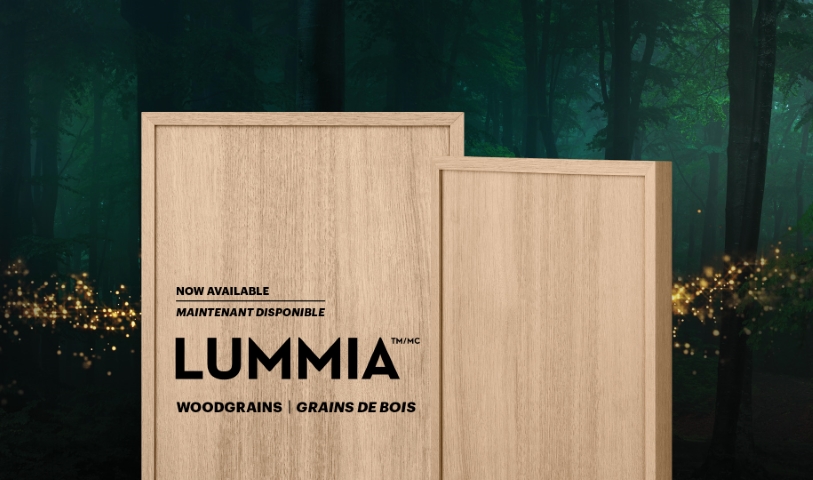 Lummia woodgrains doors